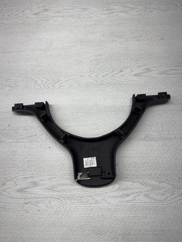 OEM 01-06 BMW E46 M3 Lower Steering Wheel Trim Cover Plate Black *1 Broken Tab