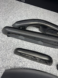 01-06 BMW E46 M3 Convertible Interior Armrests Trim Set Titan Shadow Grey
