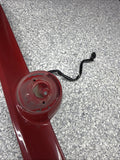 01-06 BMW E46 M3 Convertible Trunk Lid Grip Key Deck Handle Imola Red
