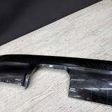 01-06 BMW E46 M3 Rear Bumper Lower Lip Diffuser Trim Panel OEM Jet Black *Crack*