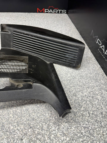 92-99 BMW E36 M3 325 Dead Pedal Kick Panels Speaker Cover Pair BLACK