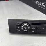 OEM BMW E90 E91 E92 E93 M3 328 335 A/C Climate Control Switch Panel Black Heated