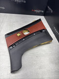 08-13 BMW E93 M3 Convertible Rear Right Door Card Panel Trim Fox Red
