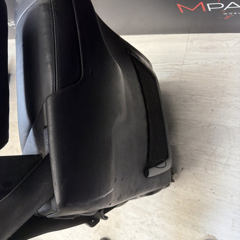 01-06 BMW E46 M3 Convertible Interior Front Driver Heated Seat Black