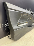 01-06 BMW E46 M3 DRIVER LEFT SIDE DOOR PANEL CARD BLACK OEM