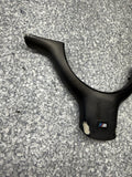 OEM 01-06 BMW E46 M3 Lower Steering Wheel Trim Cover Plate Black