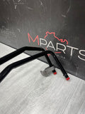 08-13 BMW E90 E92 E93 M3 S65 DCT Transmission Oil Cooler Lines 2283585