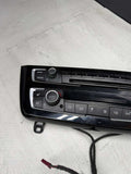 15-17 BMW M3 M4 F30 F32 A/C Climate Audio CD Panel Control Switch Chrome OEM