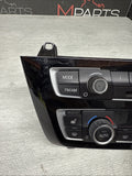 2018 BMW F80 F82 F83 M3 M4 Radio Climate Control Panel Gloss Black Ambient LED