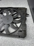 15-20 OEM BMW F80 F82 F83 M3 M4 Electric Radiator Cooling Fan w/Shroud *Crack