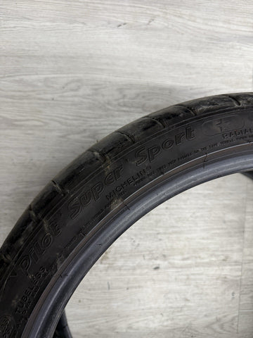 2021 Used Tire 255/35ZR19 Michelin Pilot Super Sport 96Y - 7-8/32