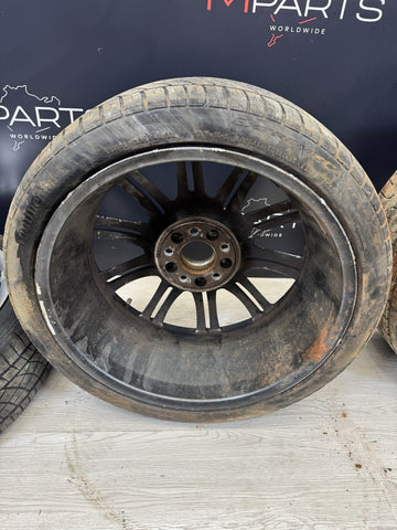 01-06 BMW E46 M3 19x9.5 19x8 Style 67 Staggered M Double Spoke Wheel OEM