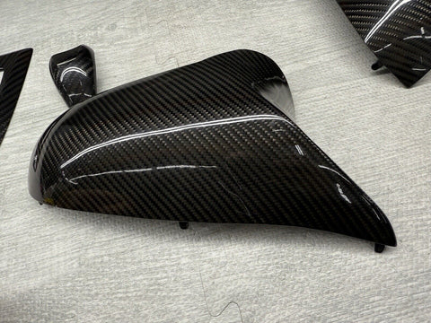 Carbon Fiber DCT Gear Shifter Trim & Mirror Covers 15-20 BMW F80 F82 F83 M3 M4