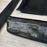 15-19 Ferrari 488 Spider OEM Suede Headliner Panels Trims Set *Broken tabs*