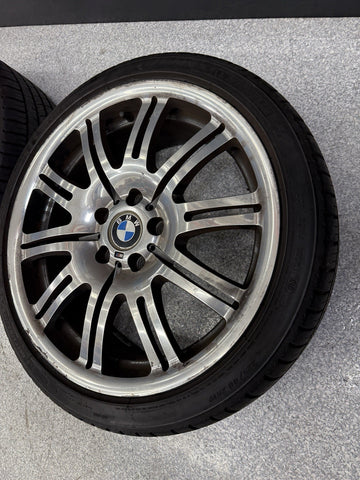 OEM BMW 01-06 E46 M3 19” Style 67 Wheels Rims Staggered Set