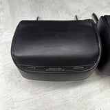 2001-2006 BMW E46 M3 Convertible Black Rear Headrests Head Rests Pair  *Notes*