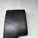 01-06 BMW E46 M3 Center Console Armrest Arm Rest Black Leather *Notes*