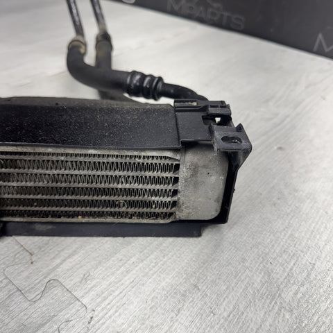 01-06 BMW E46 M3 S54 ENGINE OIL COOLER + LINES 17222283209 2283209 ORIGINAL