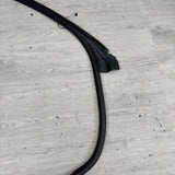 BMW E46 M3 01-06 Right Passenger Side Door Weather Strip Seal Black OEM *Notes*