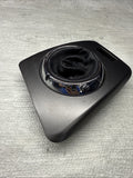 01-06 BMW E46 M3 Center Dome SMG Shift Plate Titan Shadow Grey *Glue Residue
