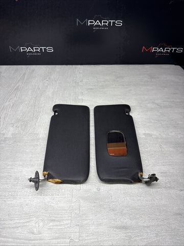 BMW E30 325 M3 Coupe Black Sun Visors Sunvisors Pair