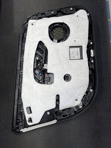 BMW 21-26 G80 M3 Sedan OEM Front Right Passenger Door Card Panel Silverstone