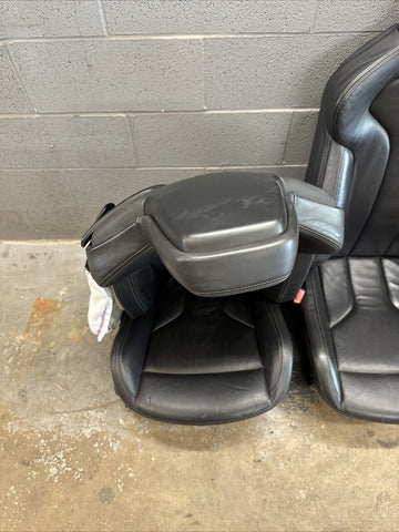 15-20 BMW F82 M4 Coupe Front Seats Black Leather *Passenger Bent*