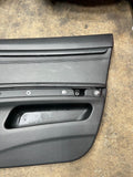 08-13 BMW E92 M3 Original Black Interior Front Right Passenger Door Card Panel