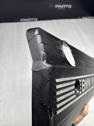 96-99 BMW E36 M3 98-01 Z3M Z3 M S52 3.2L M POWER PLASTIC ENGINE COVER OEM *Crack