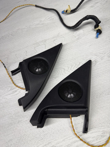 06-10 BMW E63 E64 M6 LOGIC 7 TWEETER SPEAKER PAIR OEM 6931642