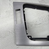01-06 BMW E46 M3 Coupe Interior Center Shift Shifter Trim Brushed Aluminum
