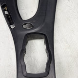 08-13 BMW E90 E92 M3 OEM  Front Center Console Cover Leather DCT *Scratches*