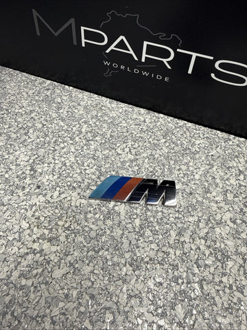 BMW GENUINE E39 M5 M STICKER BADGE EMBLEM CHROME 51142694404