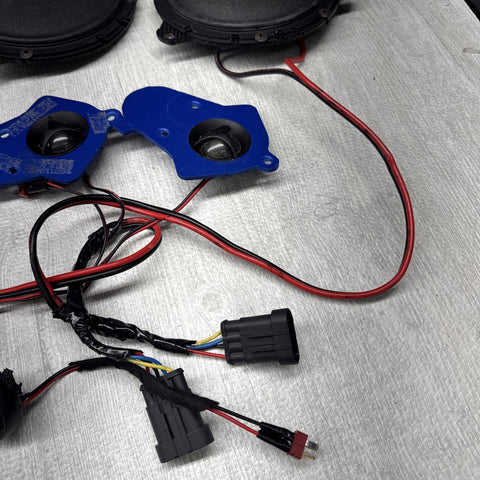 01-06 BMW E46 M3 Upgraded Speakers Morel Virtus Nano Hybrid Woofer Convertible