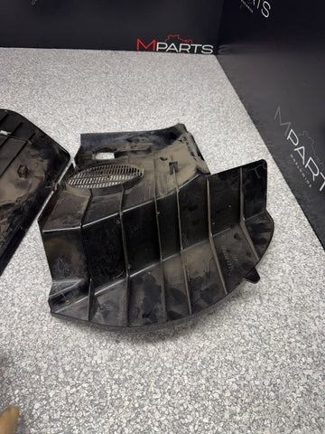 92-99 BMW E36 M3 325 Dead Pedal Kick Panels Speaker Cover Pair BLACK