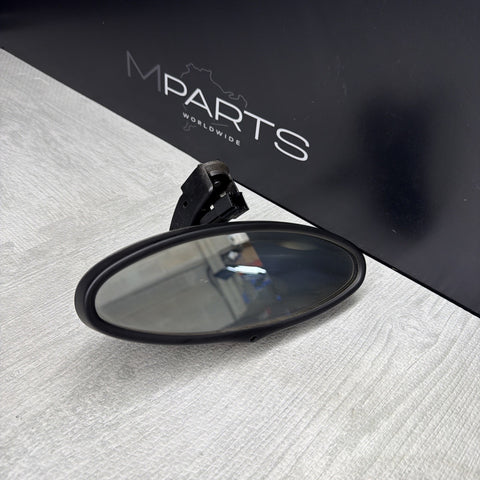 01-06 BMW E46 M3 Rearview Rear View Oval Mirror *Notes*