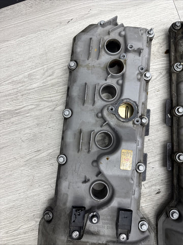 2008-2013 BMW E90 E92 E93 M3 S65 V8 Valve Covers Pair LH RH 7838268 7838267