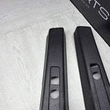 94-99 BMW E36 COUPE 318I 323I 325I M3 B PILLARS TRIMS BLACK
