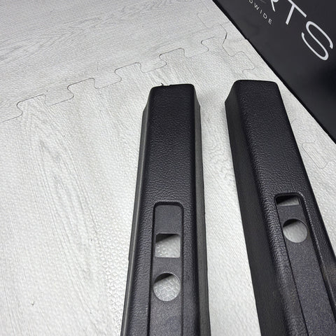 94-99 BMW E36 COUPE 318I 323I 325I M3 B PILLARS TRIMS BLACK