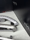 01-06 BMW E46 3 Series M3 Coupe Interior Armrests Trim Set Aluminum *Tab