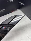 BMW 21-26 G80 M3 COMPETITION LEFT FENDER GRILL GRILLE BADGE BLACK 177057-10