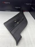 01-06 BMW E46 M3 REAR PASSENGER RIGHT SIDE DOOR PANEL CARD BLACK OEM