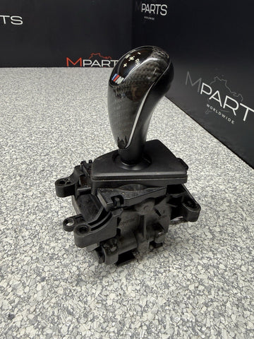 BMW F80 F82 F83 F87 S55 M2 M3 M4 M Gear Selector Shift Knob + Carbon Fiber Cover