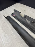 01-06 BMW E46 M3 Rocker Panel Side Skirts OEM Carbon Black *Notes*