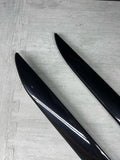 20-25 BMW G06 F96 X6M REAR LIFT GATE PANEL TRIMS MOLDINGS OEM GLOSS BLACK