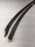 97-03 BMW E39 M5 Right & Left Roof Strip Drip Molding Trims Set Oem
