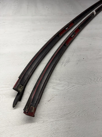 97-03 BMW E39 M5 Right & Left Roof Strip Drip Molding Trims Set Oem