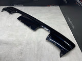 01-06 BMW E46 M3 Rear Bumper Lower Lip Diffuser Trim Panel OEM Carbon Black