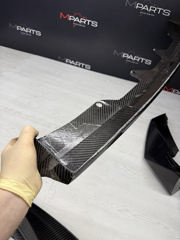 Carbon Fiber M Performance Front Bumper Lip 21-26 BMW G80 G82 G83 M3 M4