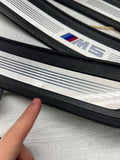 18-23 OEM BMW F90 M5 Door Sills Illuminated Covers Trims Scuff Plates SET